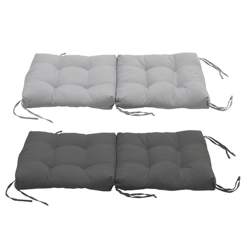 High back chair cushion seat - back,