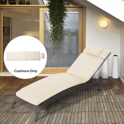 Garden sun lounger - lounger, cushion
