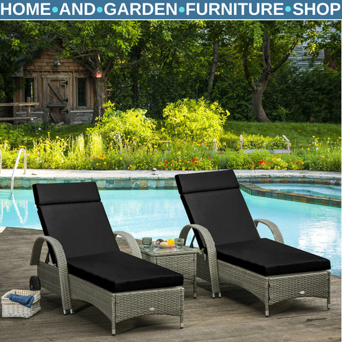 Set sun lounger cushions - set,