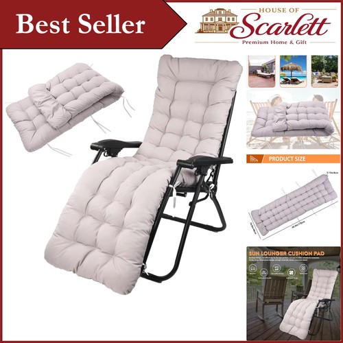 Luxury 170x53cm sun lounger - 170x53cm,